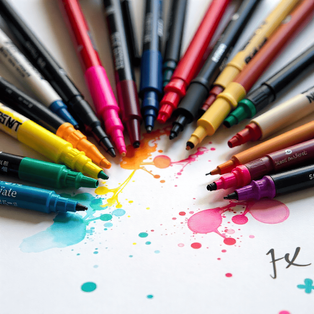 Colorful Writing Tools
